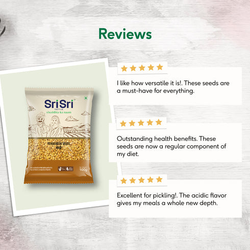 Sri Sri Tattva Fenugreek Seeds | Methi